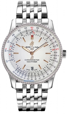 Buy this new Breitling Navitimer Automatic 41 a17326211g1a1 mens watch for the discount price of £3,867.00. UK Retailer.
